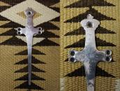 Atq【Maisel's】Thunderbird Stamped Silver Letter Opener c.1930