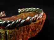 Vintage Twisted Silver 5Wire Cuff Brecelet c.1940～
